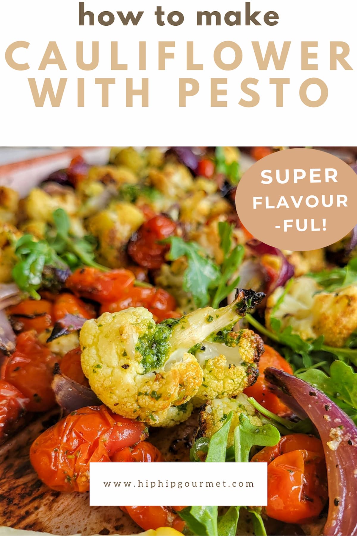 PIN FOR PESTO CAULIFLOWER