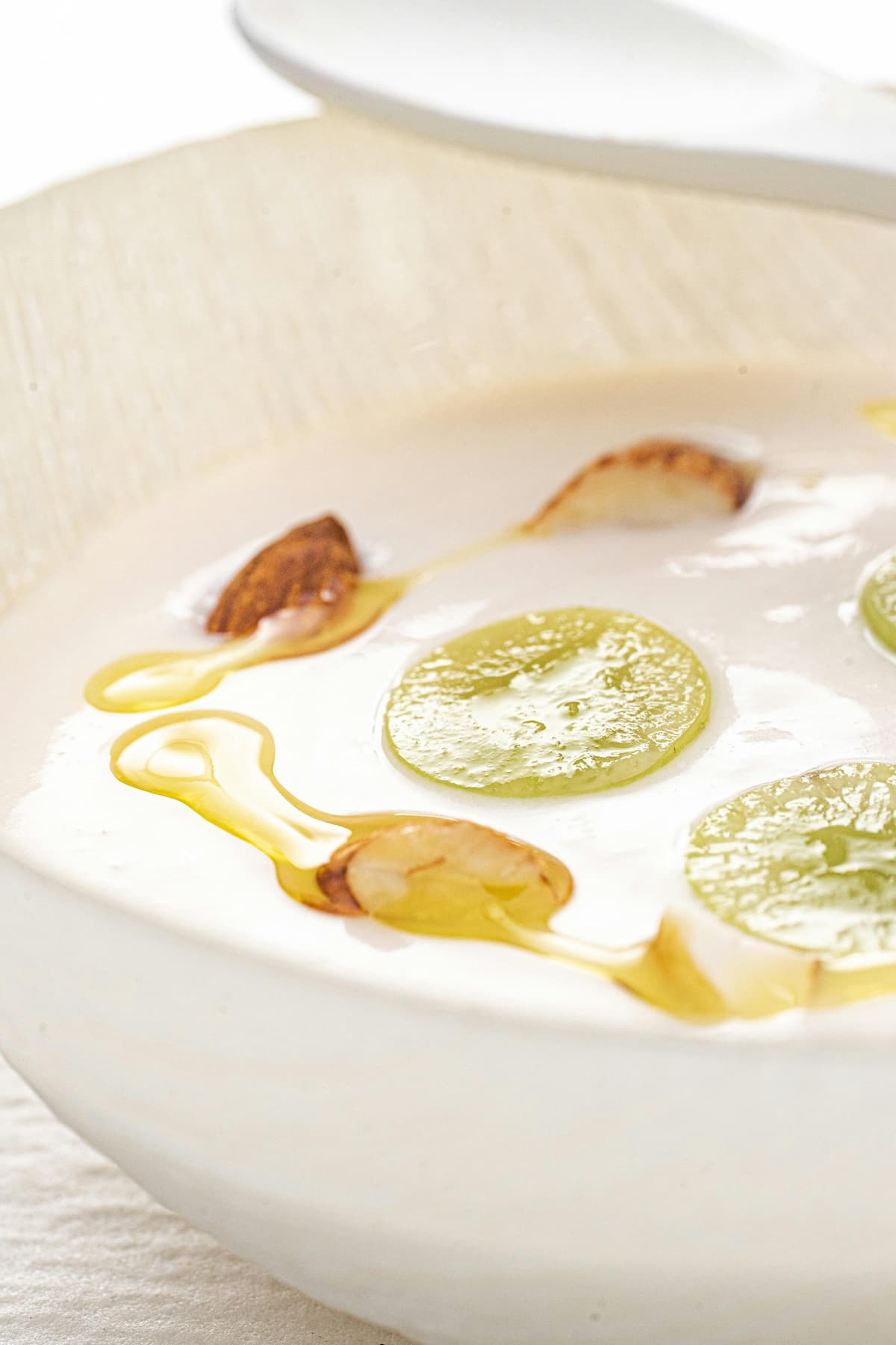 bowl of yogurt with honey and fruit