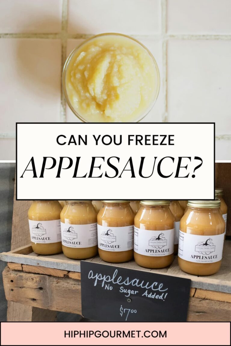 PIN FOR CAN YOU FREEZE APPLESAUCE