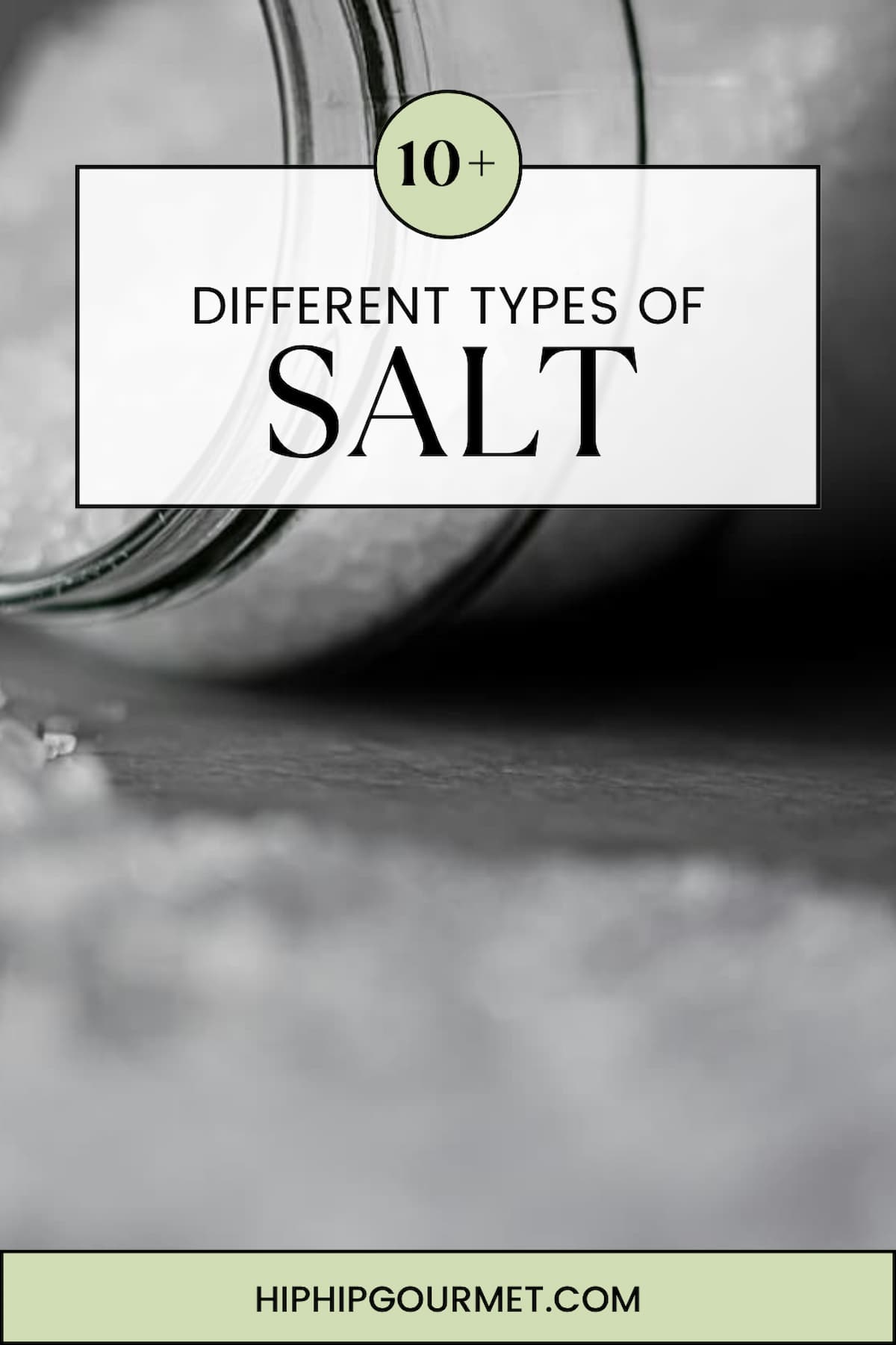 PIN FOR DIFFERENT TYPES OF SALT