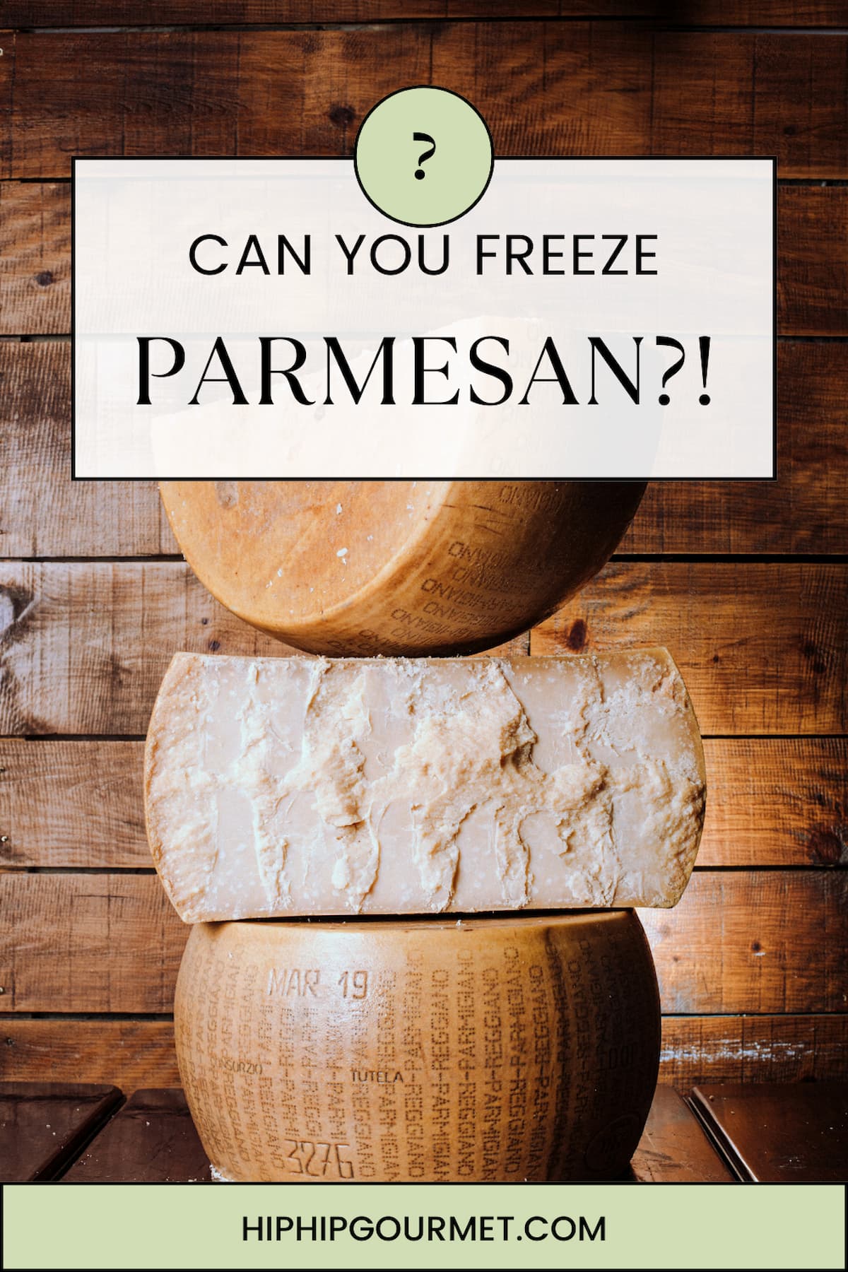 PIN FOR CAN YOU FREEZE PARMESAN CHEESE