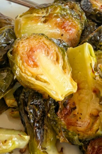 honey roasted brussel sprouts