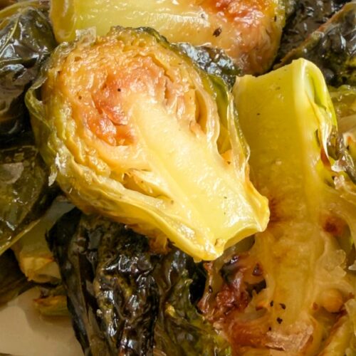 honey roasted brussel sprouts