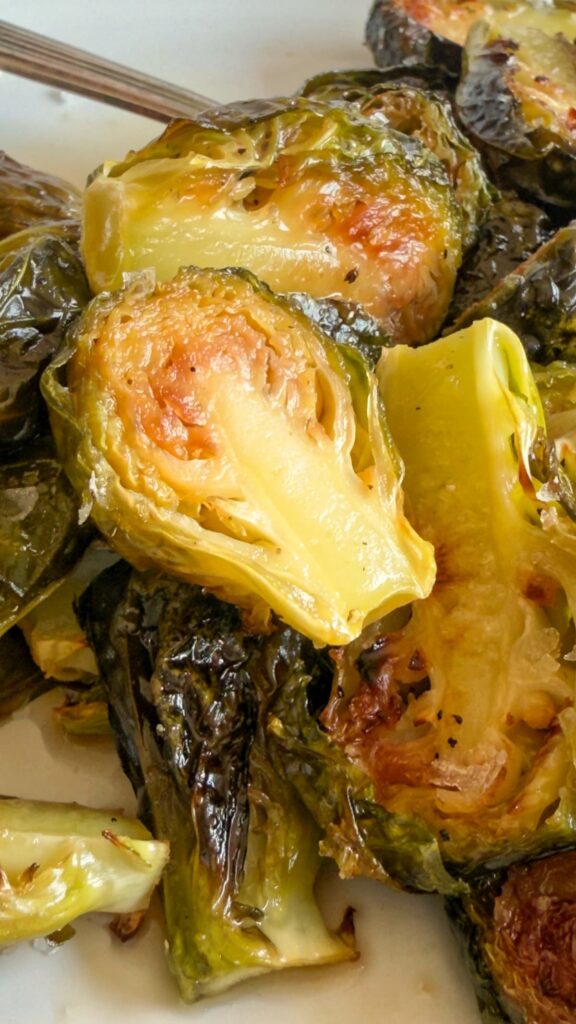 HONEY ROASTED BRUSSEL SPROUTS