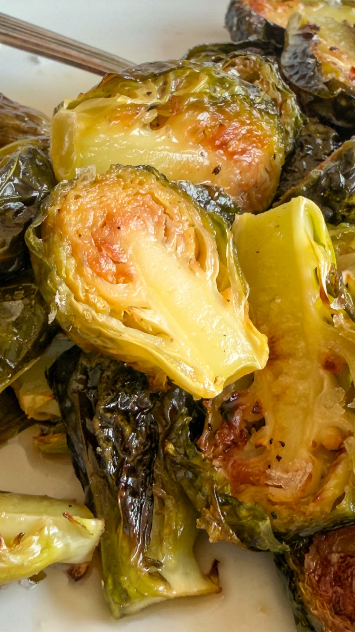 HONEY ROASTED BRUSSEL SPROUTS