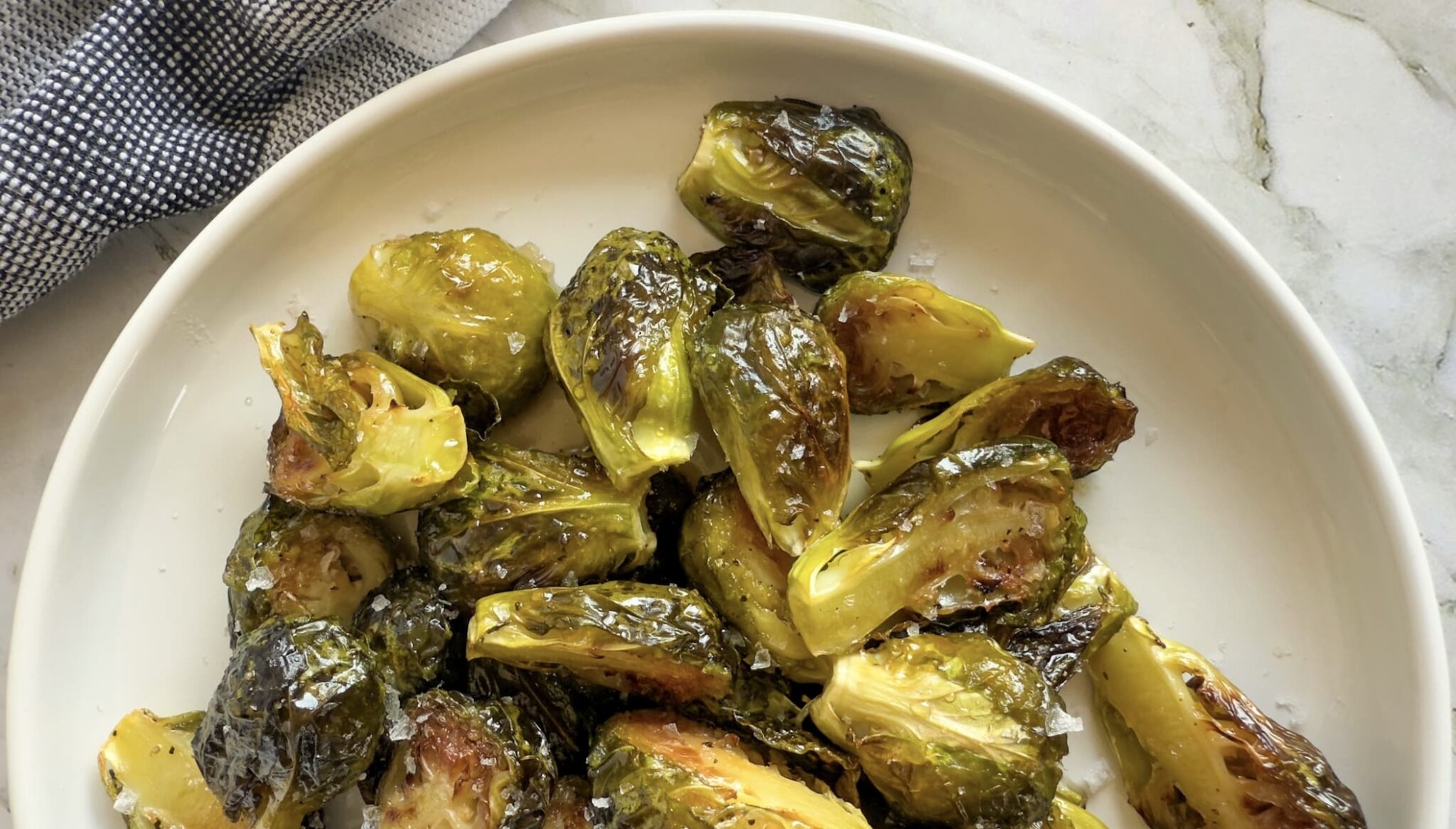 Honey Roasted Brussel Sprouts (Crispy + Caramelized) - Hip Hip Gourmet