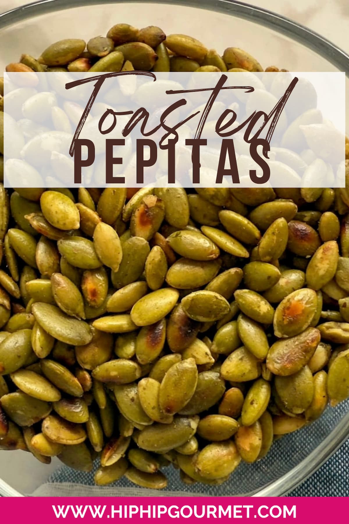 PIN FOR TOASTED PEPITAS