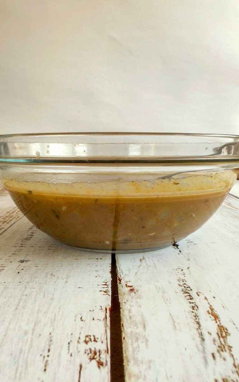 bowl of gravy