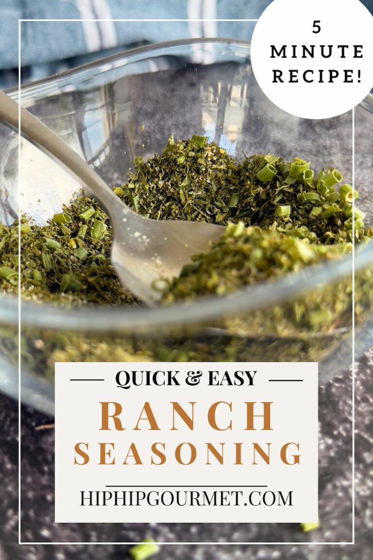 Ranch Seasoning Recipe | Easy Homemade Blend - Hip Hip Gourmet