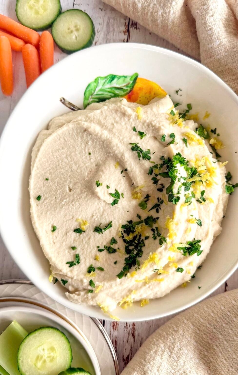 butter bean hummus plated1