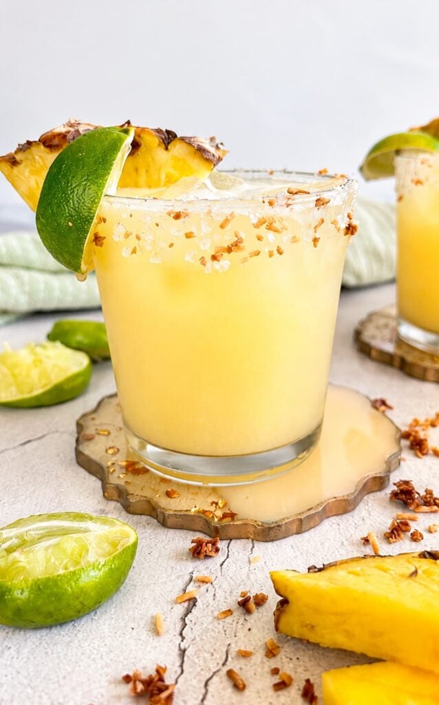 Creamy & Refreshing Pineapple Coconut Margarita