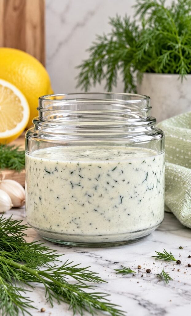 Creamy Dill Dressing with Greek Yogurt